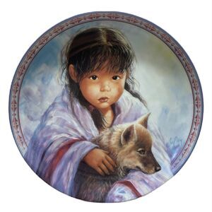 Sue Etem Children of the Land Bradford Exchange Native Collectors Plate
